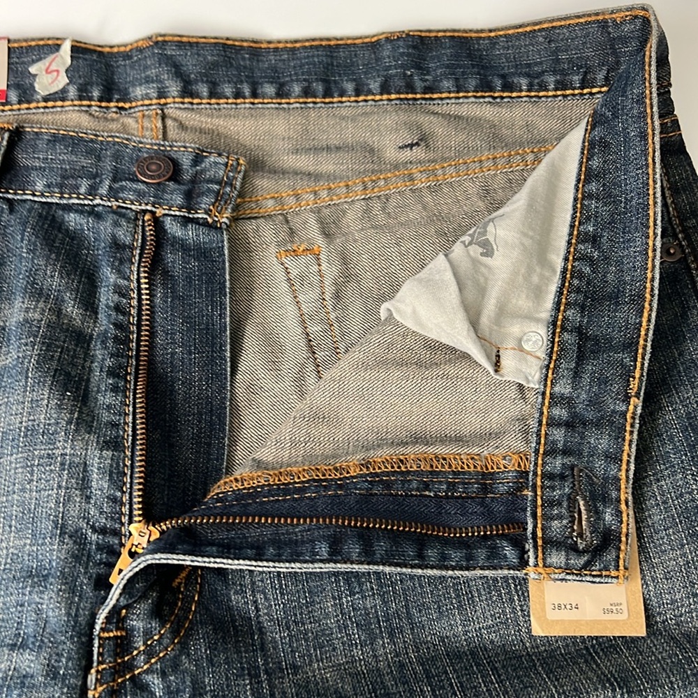Levi's Blue Men’s 505 Regular Jeans NWT 38x34 - Picture 3 of 11